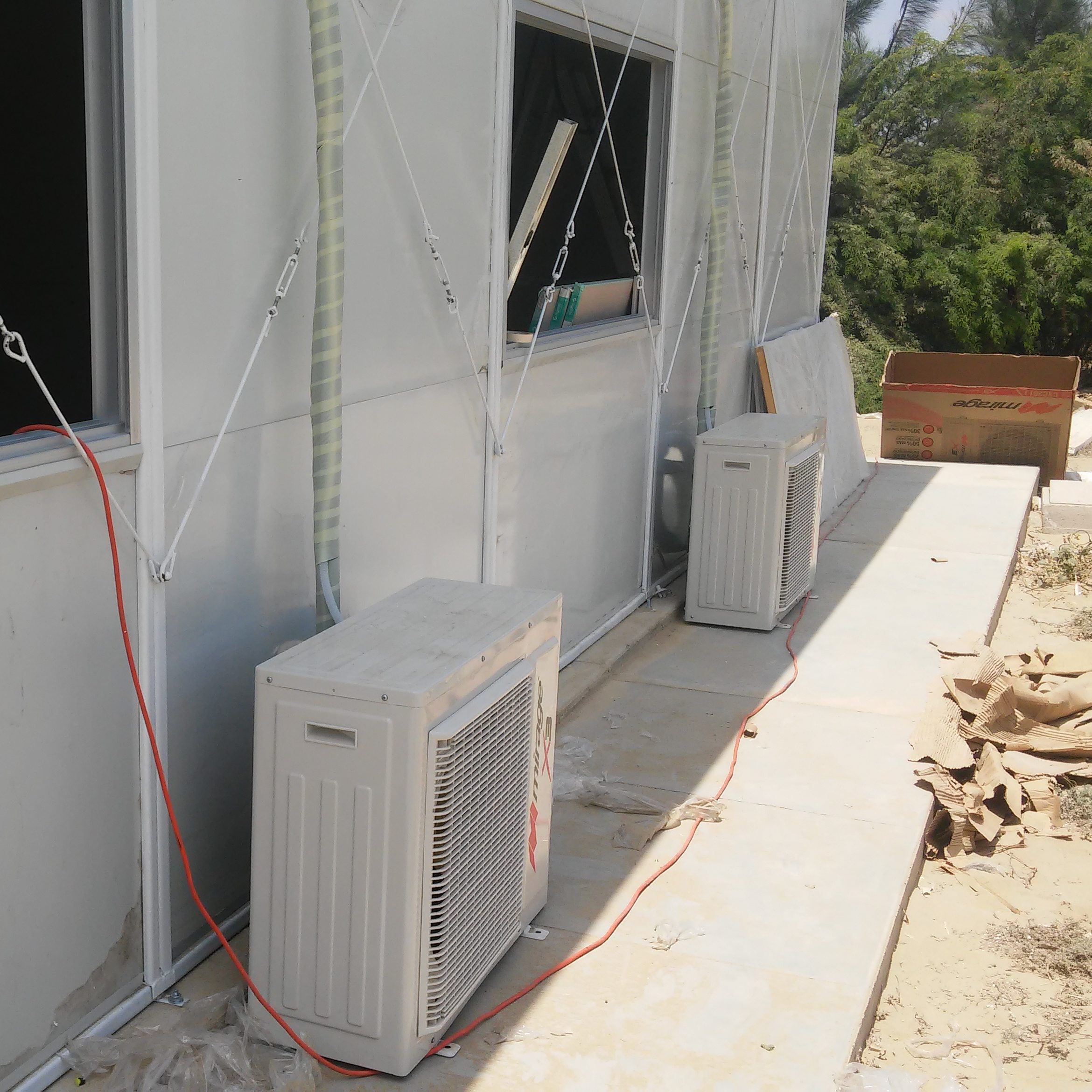 instalación de equipos de aire acondicionado tipo pared