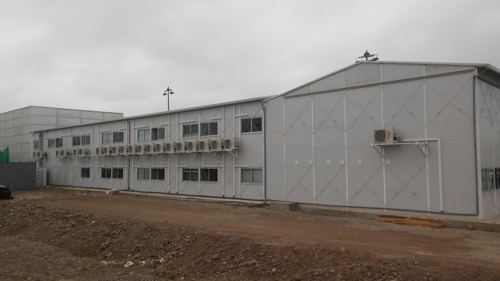 instalación de condensadores de aire acondicionado