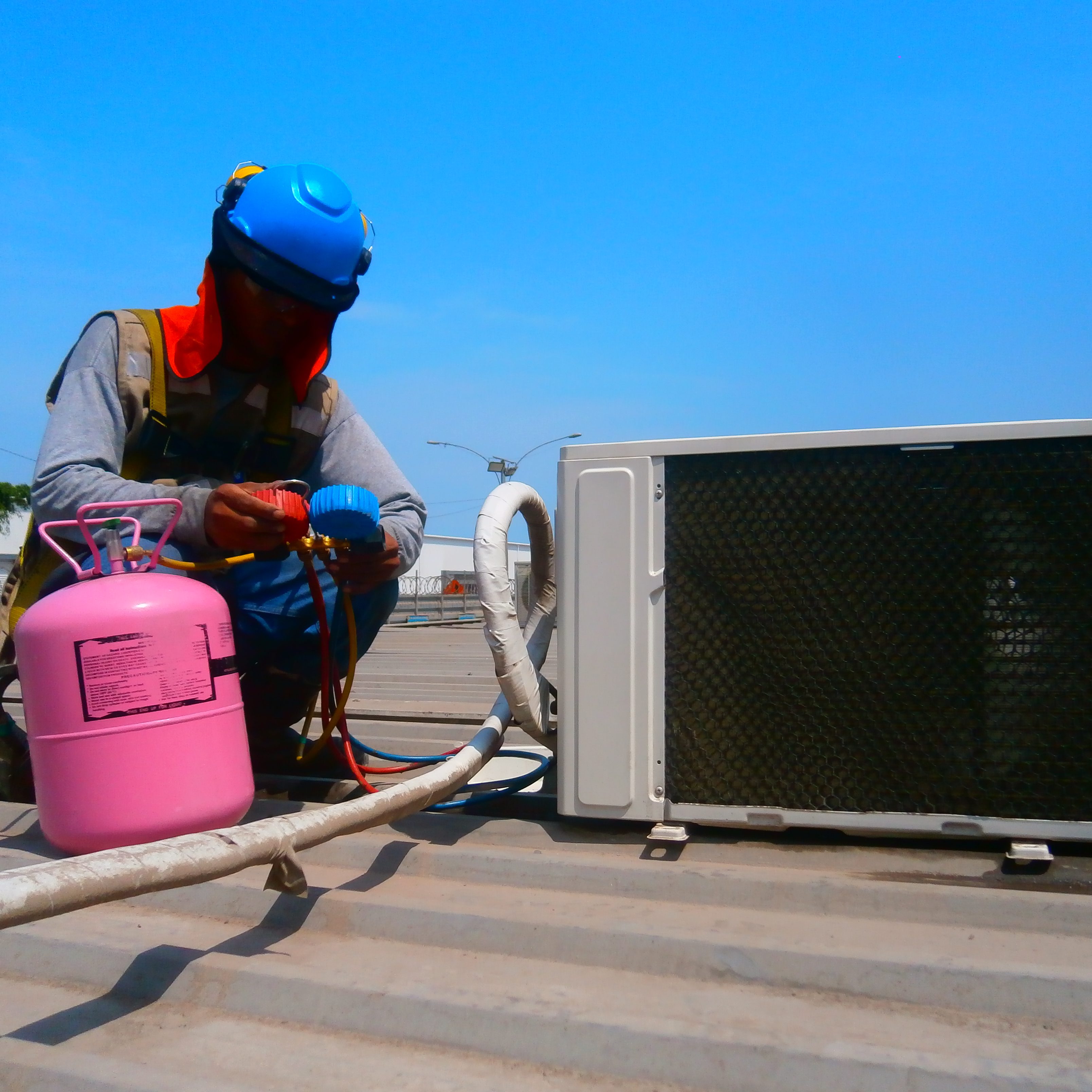 servicio de mantenimiento de aire acondicionado