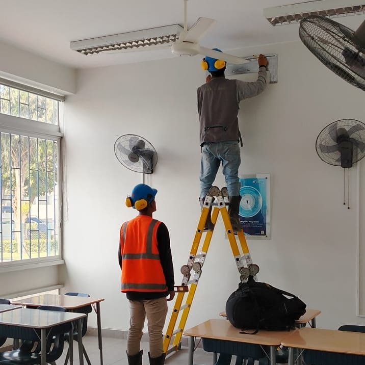 instalación de aire acondicionado